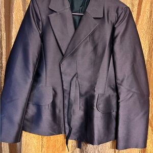 Jil Sander Eggplant Blazer